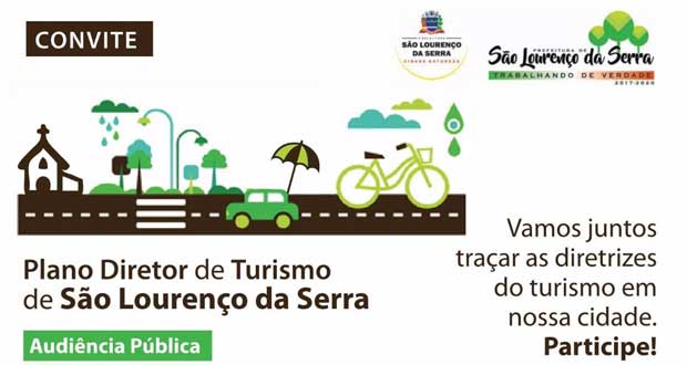 Audiência Pública - Plano Diretor de Turismo em São Lourenço da Serra