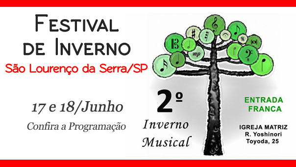II Festival de Inverno de São Lourenço da Serra SP