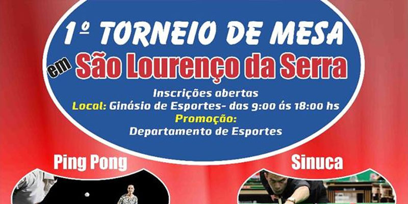 1º Torneio de Mesa de São Lourenço da Serra