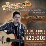 Ricardo Vasconcelos canta sertanejo universitário no Santa Pança