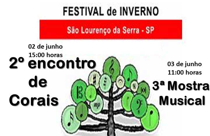 Festival de Inverno 2018 em São Lourenço da Serra